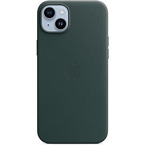 $9.99* | Apple Leather Case for iPhone 14 Plus (Compatible w/ MagSafe) at Amazon
